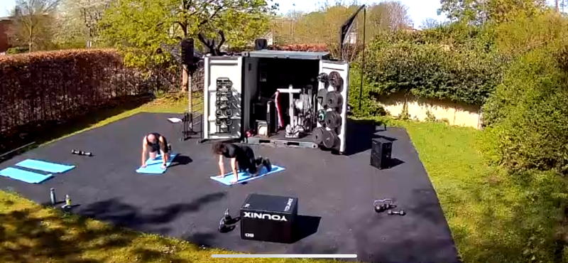 HYRAYSE eröffnet erstes Outdoor-Fitnessstudio
