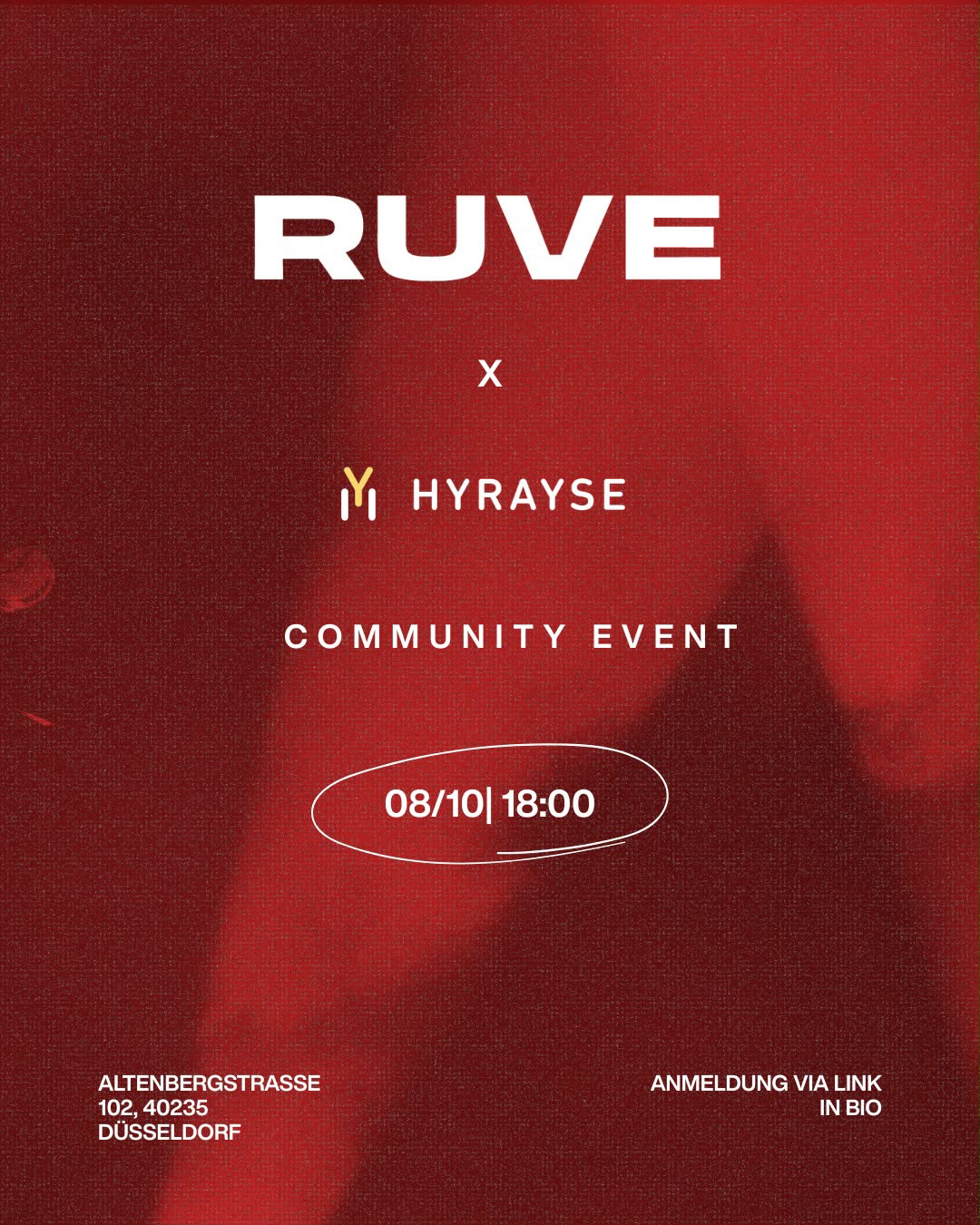 RUVE COMMUNITY EVENT × HYRAYSE