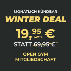 Winter Deal Mitgliedschaft Open Gym - mtl. kündbar
