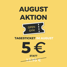 AUGUST PROMOTION: Open Gym Day Ticket
